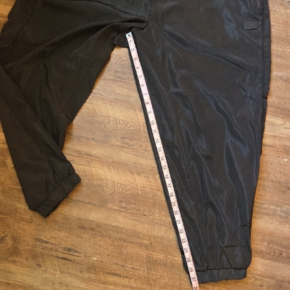 Love & Sports Nylon Joggers With Elastic/tie Waist And Deep Zippered Pockets XXL - Picture 10 of 12